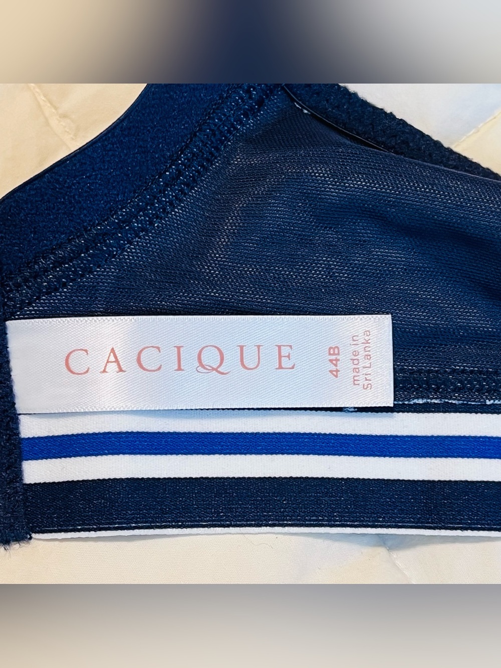 Cacique T-Shirt lightly lined Floral Underwire Bra - Picture 4 of 4